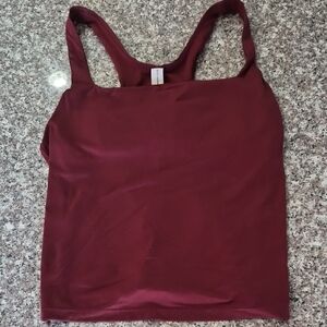 all in motion Women's Racerback Tank Top - Burgundy Wine